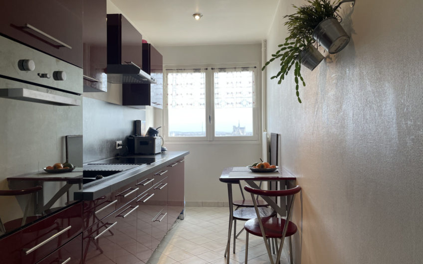 Appartement de 62 m2 avec vue exceptionnelle sur Amiens