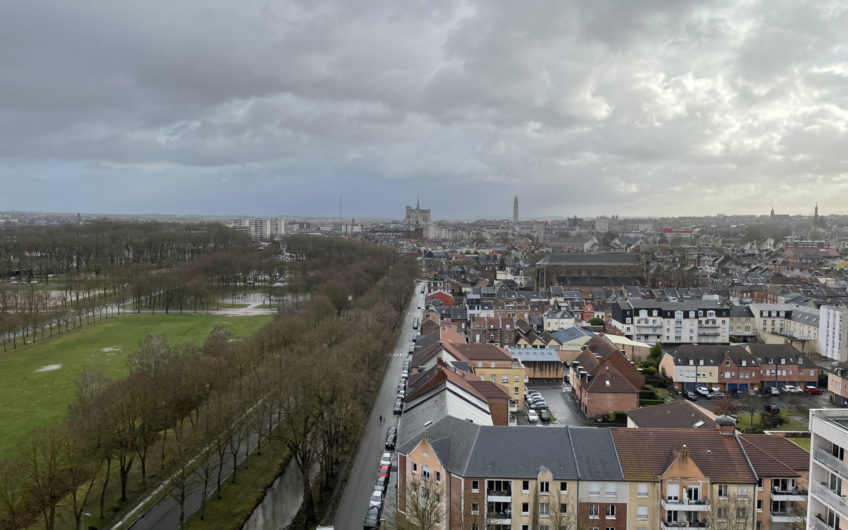 Appartement de 62 m2 avec vue exceptionnelle sur Amiens
