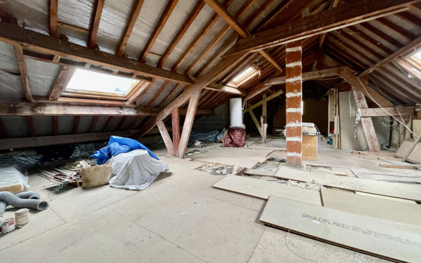 Maison de village 84m2 hab + combles 20mn Amiens
