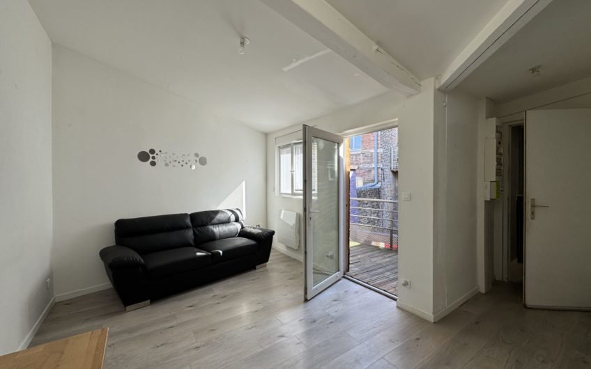 Appartement T2 avec extérieur au centre-ville