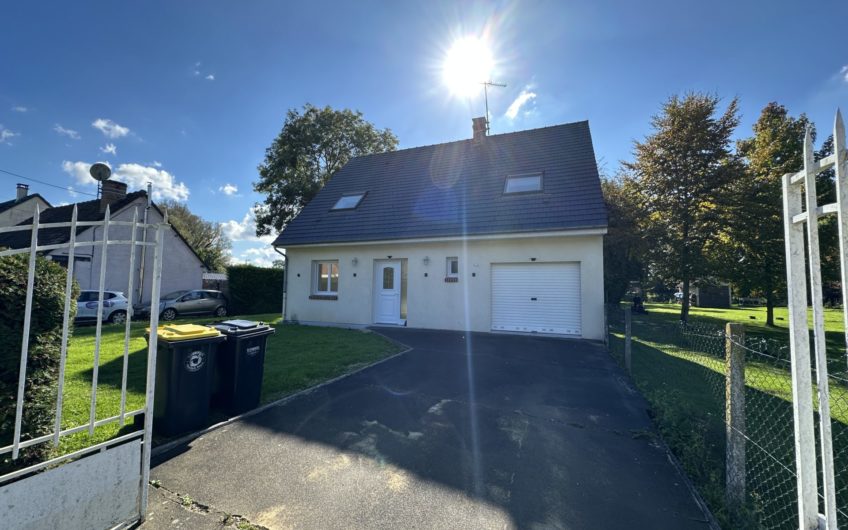 YZEUX – AU NORD-OUEST D’AMIENS MAISON JARDIN