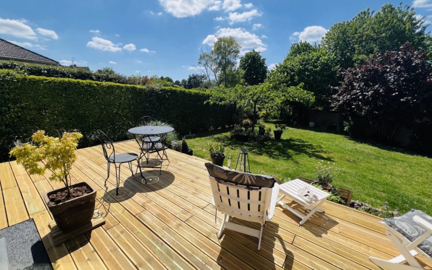Maison contemporaine  150 m2 DURY proche CHU 3 chambres terrasse sous-sol jardin