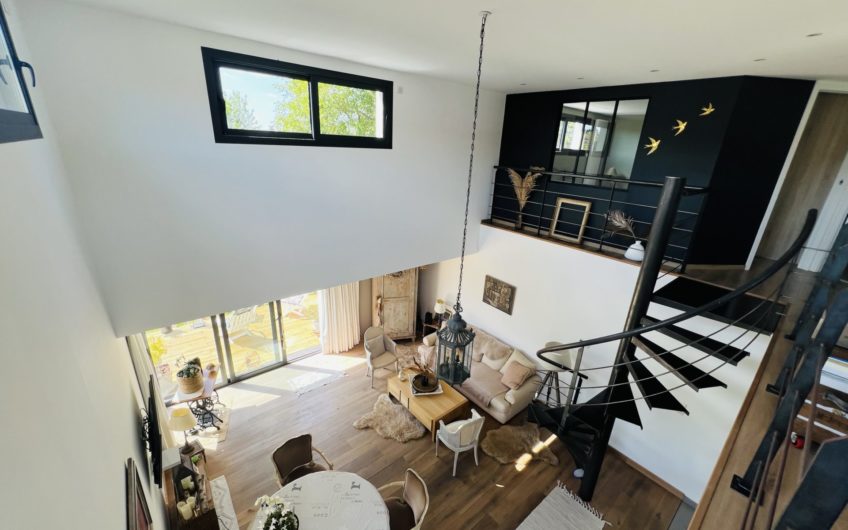 Maison contemporaine  150 m2 DURY proche CHU 3 chambres terrasse sous-sol jardin