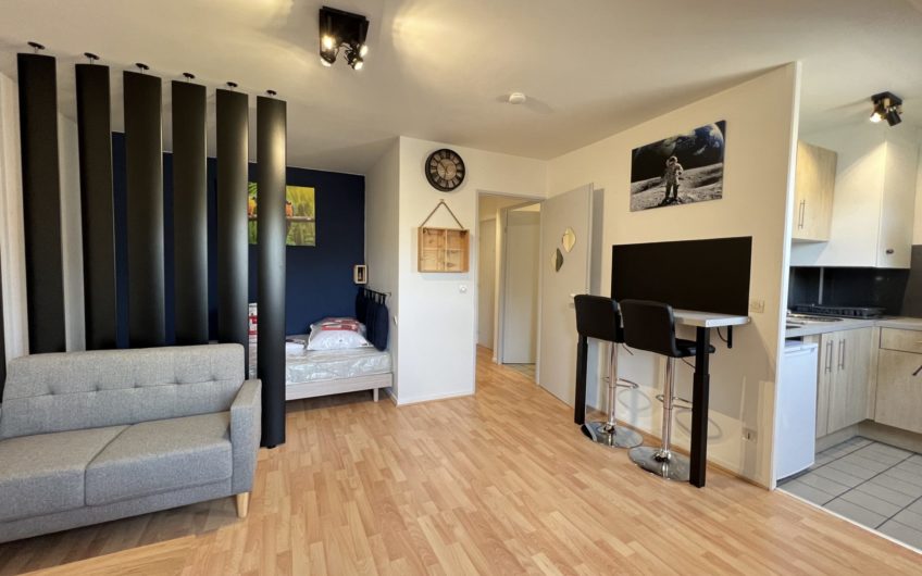 Studio meublé avec parking