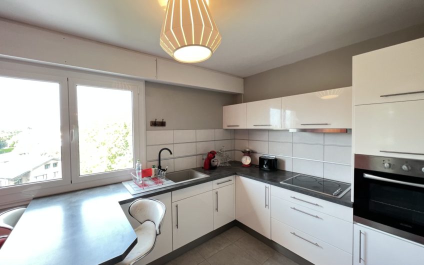 Parc Delpech, T3 meublé avec balcon et garage