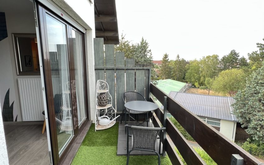 Parc Delpech, T3 meublé avec balcon et garage