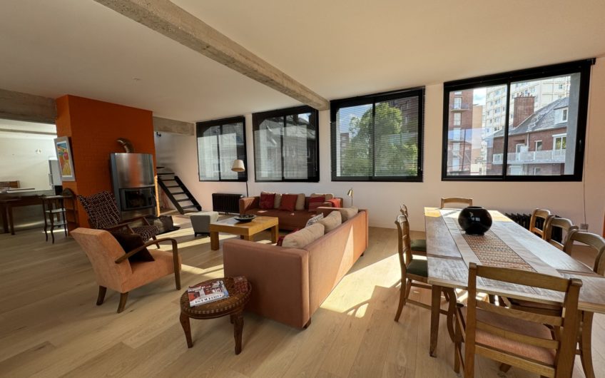 Grand loft avec terrasse et garage en hypercentre