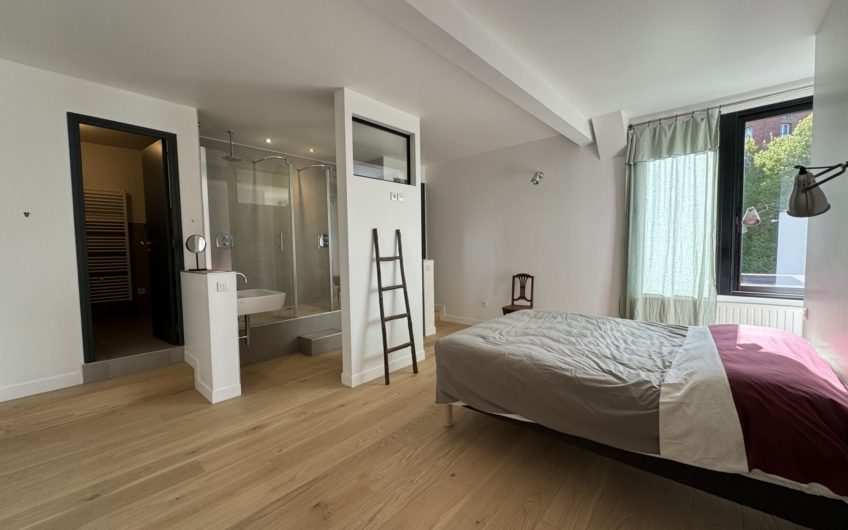 Grand loft avec terrasse et garage en hypercentre