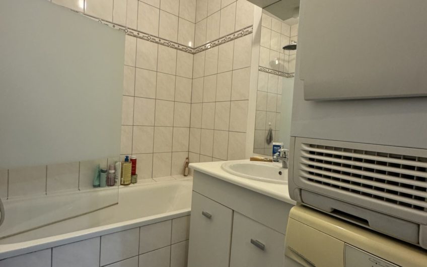 Grand studio meublé avec parking