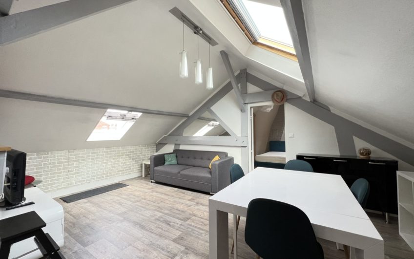 Centre-ville / T2 meublé proche des Halles